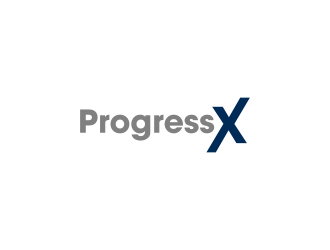 Progress X logo design by BlessedArt