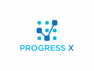 Progress X logo design by Editor