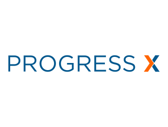 Progress X logo design by luckyprasetyo