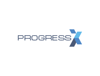 Progress X logo design by SmartTaste