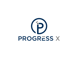 Progress X logo design by blessings