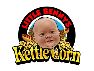 Little Bennys Kettle Corn logo design by DreamLogoDesign