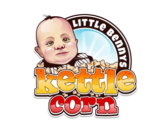 Little Bennys Kettle Corn logo design by DreamLogoDesign