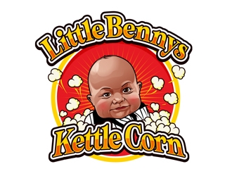Little Bennys Kettle Corn logo design by DreamLogoDesign