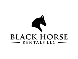 Black Horse Rentals LLC logo design by salis17