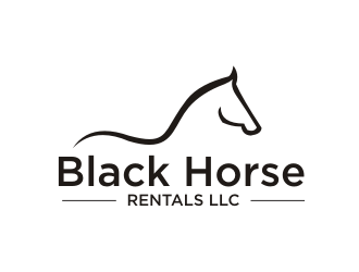 Black Horse Rentals LLC logo design by cintya