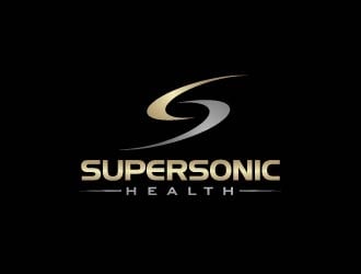 SUPERSONIC HEALTH logo design by usef44