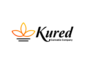 Kured Cannabis Company logo design by Gwerth