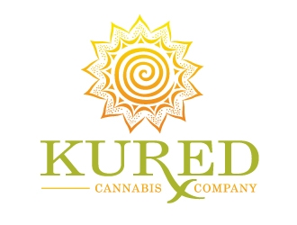 Kured Cannabis Company logo design by REDCROW
