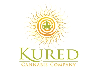 Kured Cannabis Company logo design by REDCROW