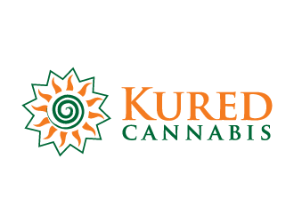 Kured Cannabis Company logo design by bluespix