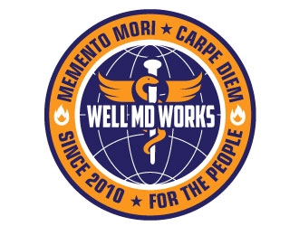 Well MD Works logo design by Suvendu