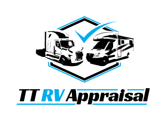 Tractor Trailer Recreational Vehicle Appraisal - TT RV Appraisal.com logo design by BeDesign