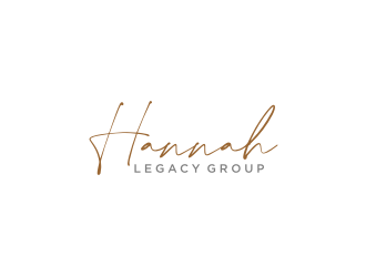 Hannah Legacy Group  logo design by bricton