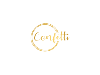 Confetti logo design by Zeratu