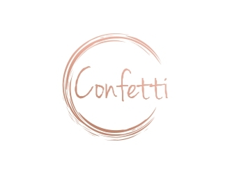 Confetti logo design by lj.creative