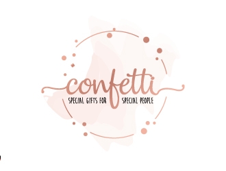 Confetti logo design by jaize