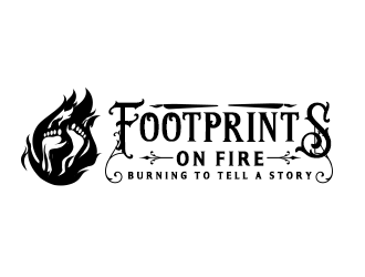 Footprints on Fire logo design by ProfessionalRoy