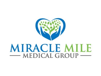 Miracle Mile Medical Group logo design by pixalrahul