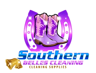 Southern Belles Cleaning logo design by uttam