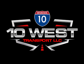 10 WEST TRANSPORT LLC logo design by kunejo