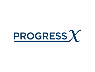 Progress X logo design by santrie