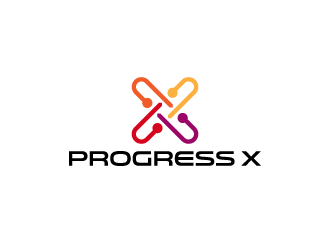 Progress X logo design by Andri