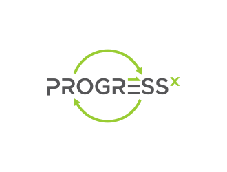 Progress X logo design by nandoxraf