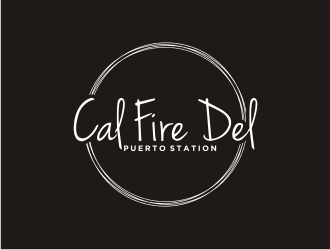 Cal Fire Del Puerto station logo design by bricton