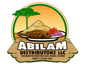 ABILAM DISTRIBUTORS LLC (ATTIEKE) logo design by Suvendu