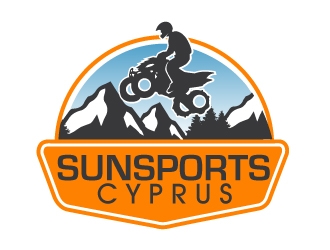 SUNSPORTS Cyprus logo design by AamirKhan