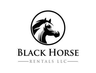 Black Horse Rentals LLC logo design by Cekot_Art