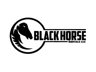 Black Horse Rentals LLC logo design by Ultimatum