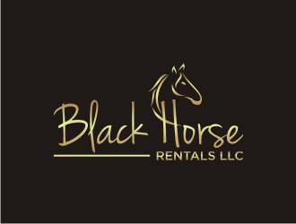 Black Horse Rentals LLC logo design by rief