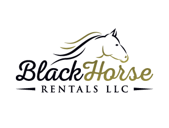 Black Horse Rentals LLC logo design by akilis13