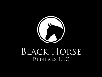 Black Horse Rentals LLC logo design by diki
