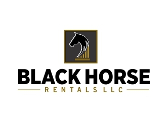 Black Horse Rentals LLC logo design by crearts