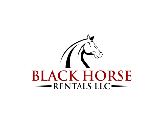 Black Horse Rentals LLC logo design by Kruger