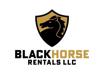 Black Horse Rentals LLC logo design by b3no