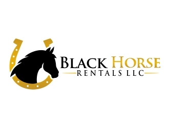 Black Horse Rentals LLC logo design by ruki