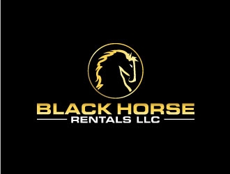 Black Horse Rentals LLC logo design by maze