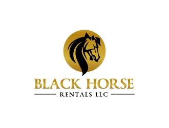 Black Horse Rentals LLC logo design by Erasedink