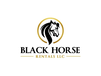 Black Horse Rentals LLC logo design by Erasedink