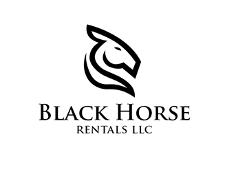 Black Horse Rentals LLC logo design by Optimus