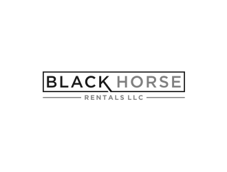 Black Horse Rentals LLC logo design by bricton