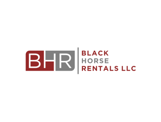 Black Horse Rentals LLC logo design by bricton