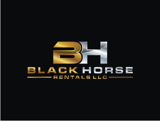 Black Horse Rentals LLC logo design by bricton