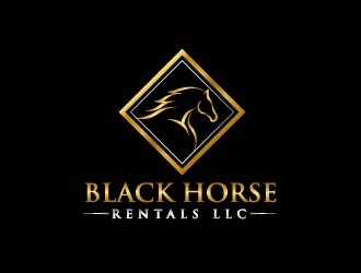 Black Horse Rentals LLC logo design by usef44