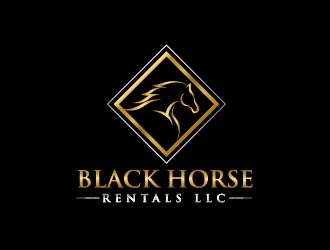 Black Horse Rentals LLC logo design by usef44