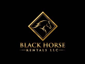 Black Horse Rentals LLC logo design by usef44
